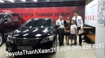 Toyota Camry 2.0E 2014 tới chị Thanh sống tại Khương Trung-Hà Nội-ngày 23-10-2013